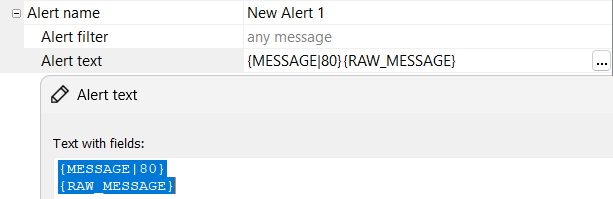 Email Alert Formatted with Email Subject