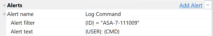Using Fields in Email Alerts