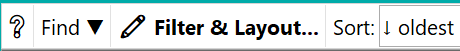 Toolbar shows Active Filter indicator